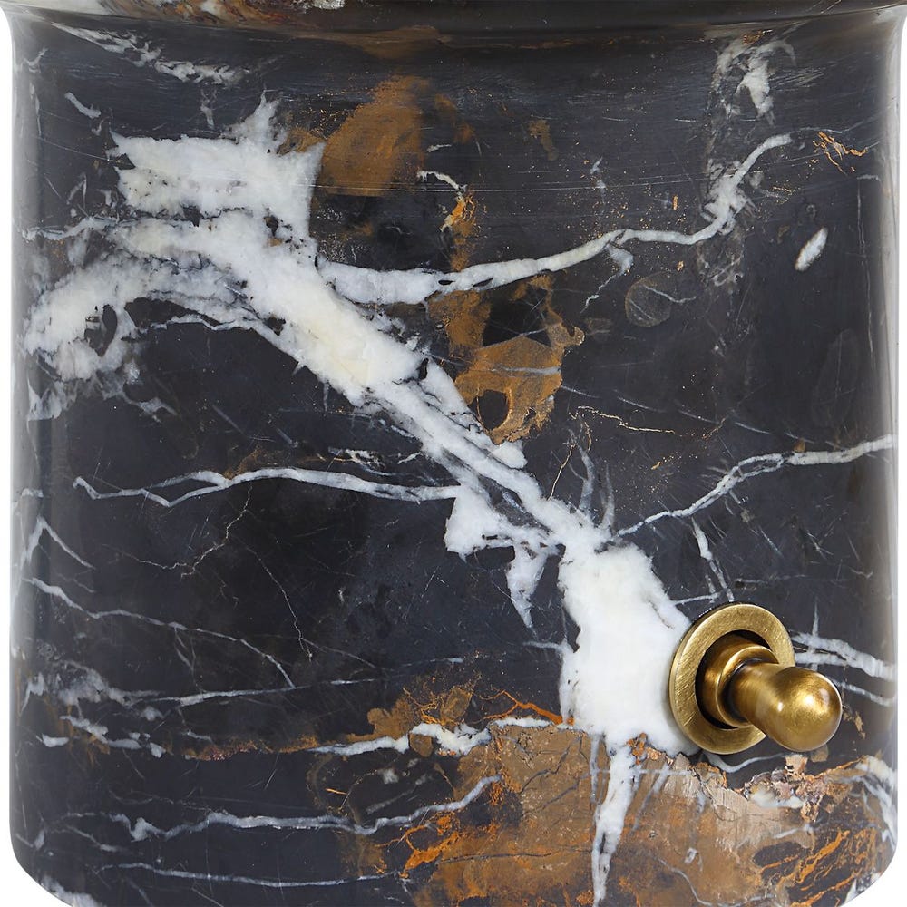 Ring Around Table Lamp - Michelangelo Marble