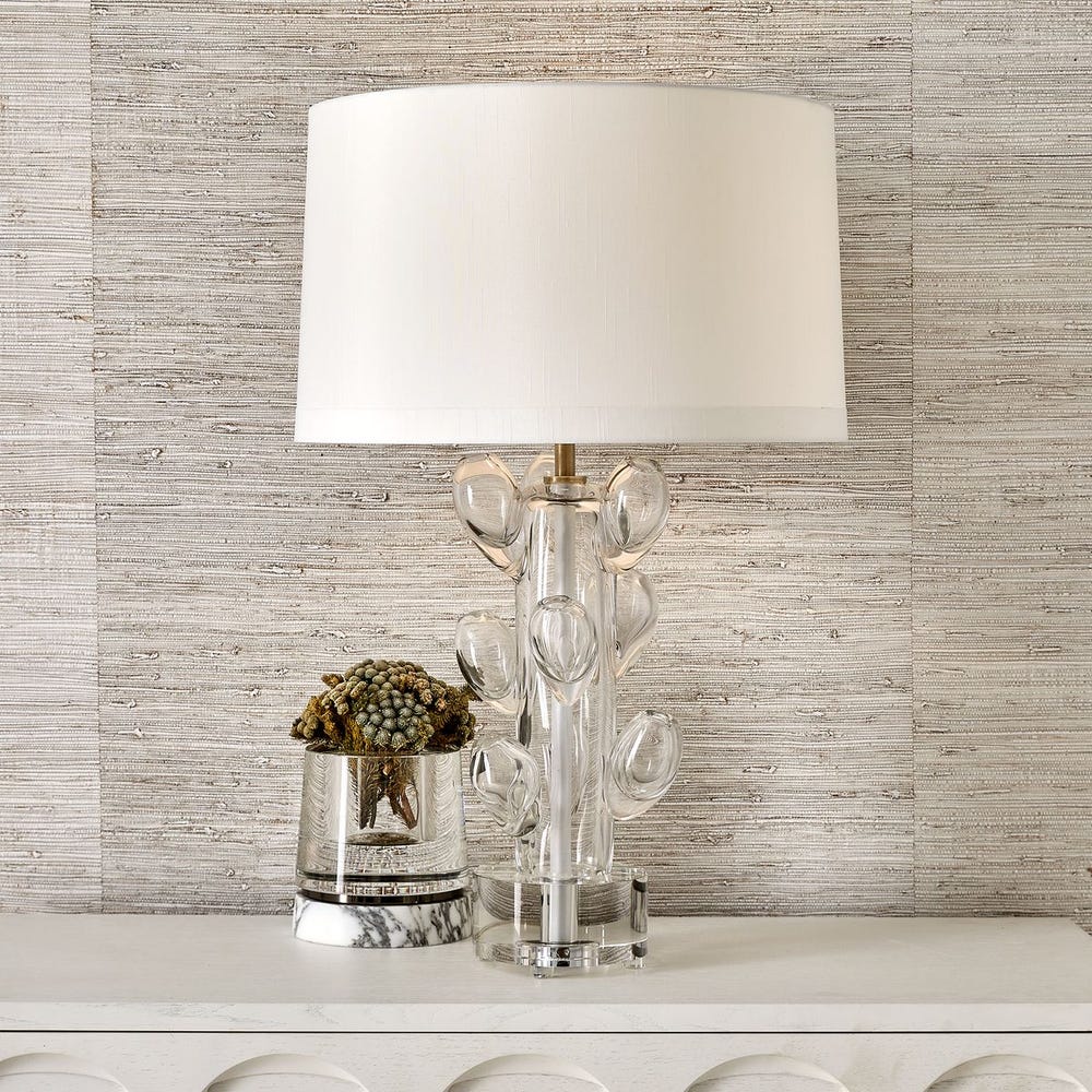 Clear Bloom Table Lamp