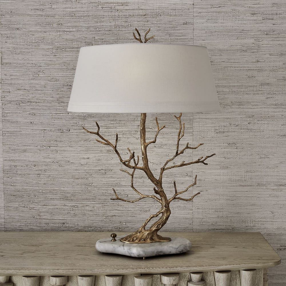 Golden Chestnut Table Lamp