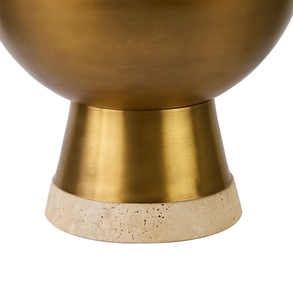 Brass Vessel Table Lamp