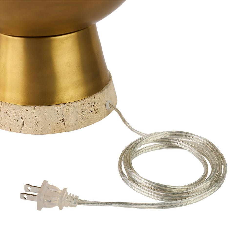 Brass Vessel Table Lamp