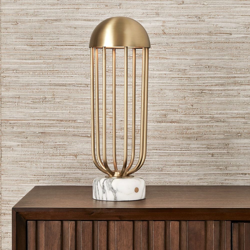 Golden Carousel Rechargeable Mini Lamp