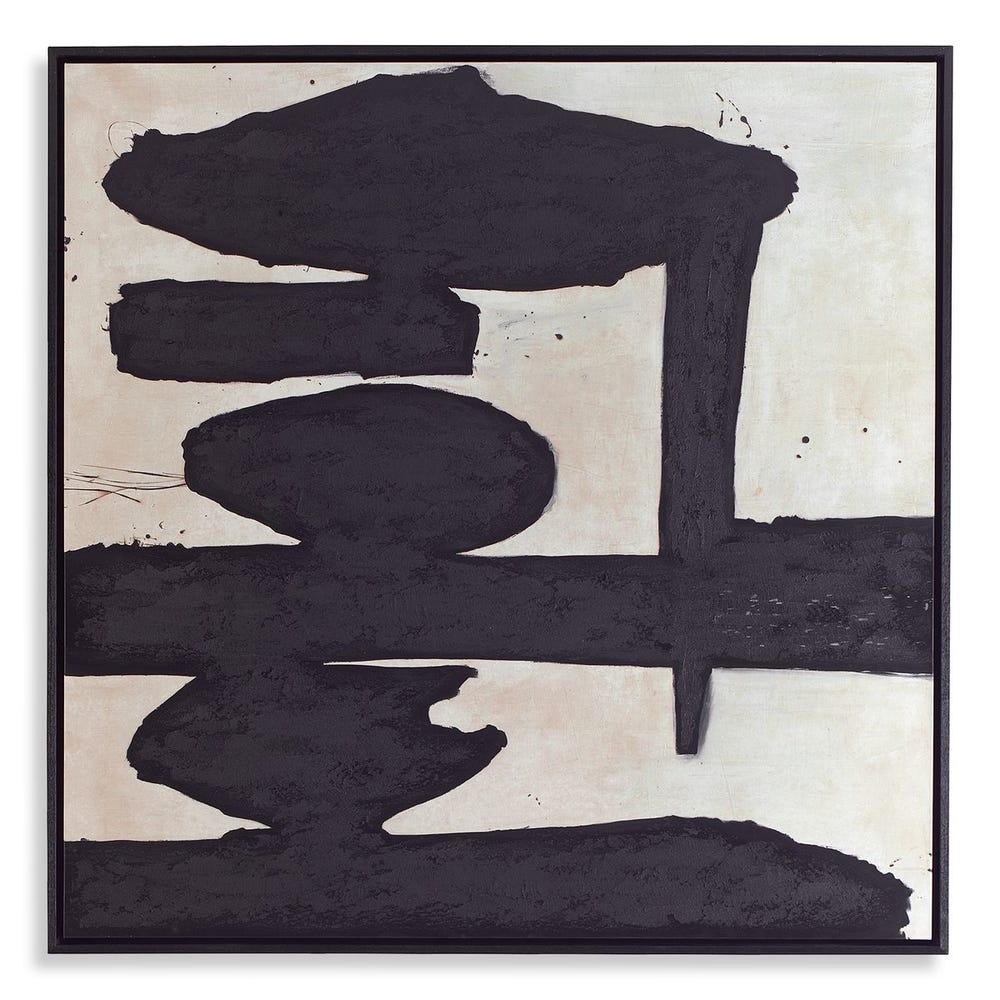 Rock On Framed Canvas