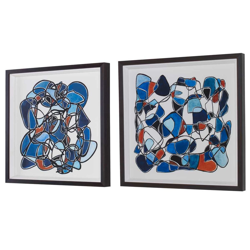 Congregation Framed Prints, S/2