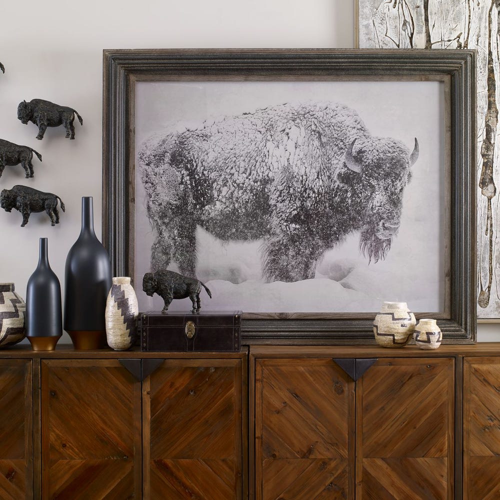 In the Storm Framed Print