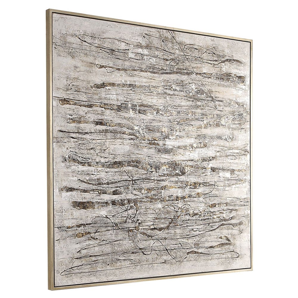 Scribbles Hand Painted Canvas