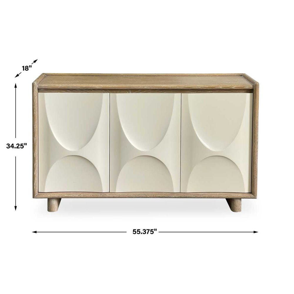 Swoosh 3 Door Cabinet
