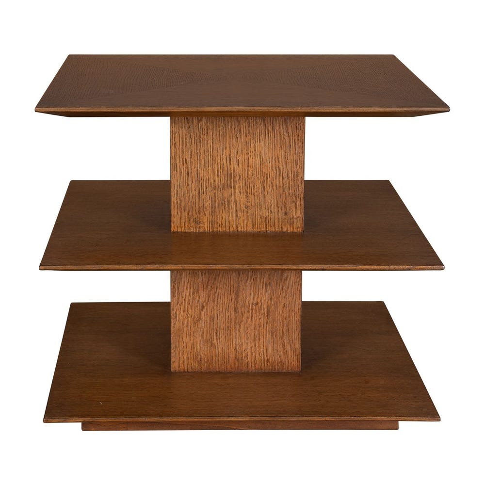 Stash It Side Table - Cocoa Brown