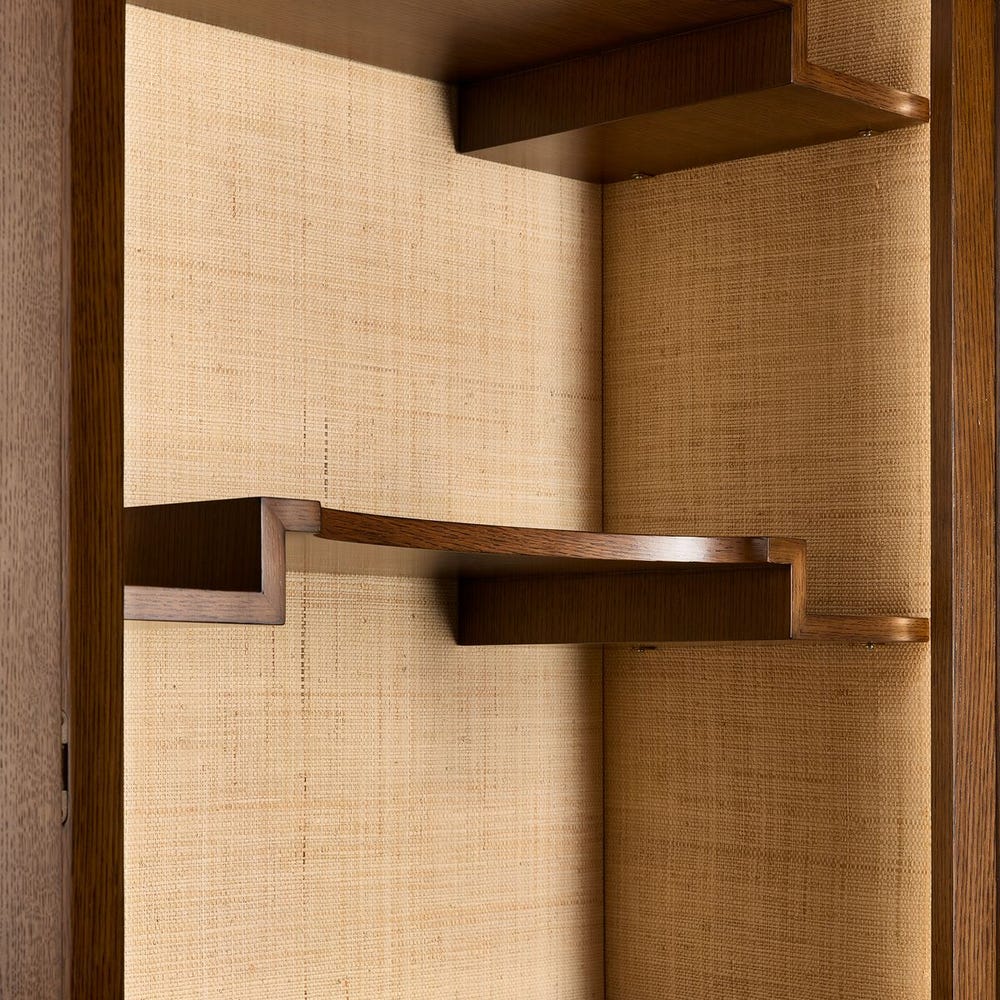 Tiger Eye Tall Cabinet, 2 CARTONS