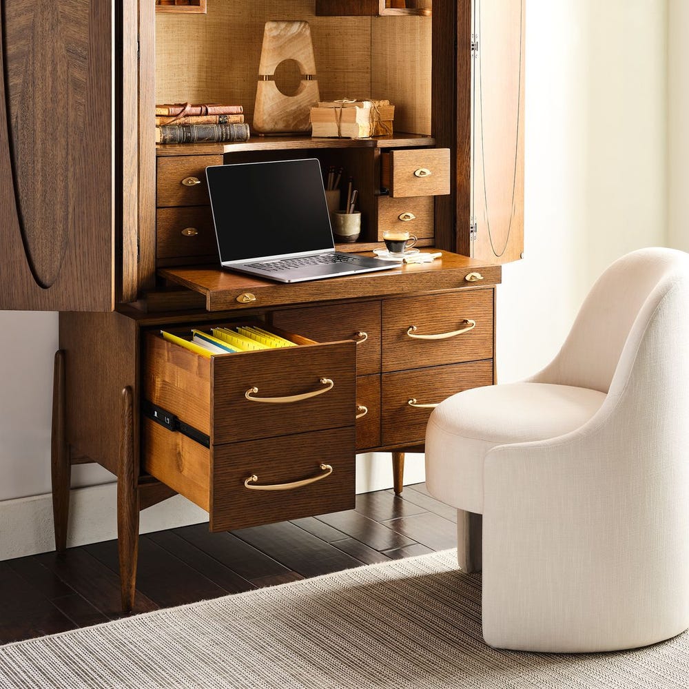 Tiger Eye Tall Cabinet, 2 CARTONS