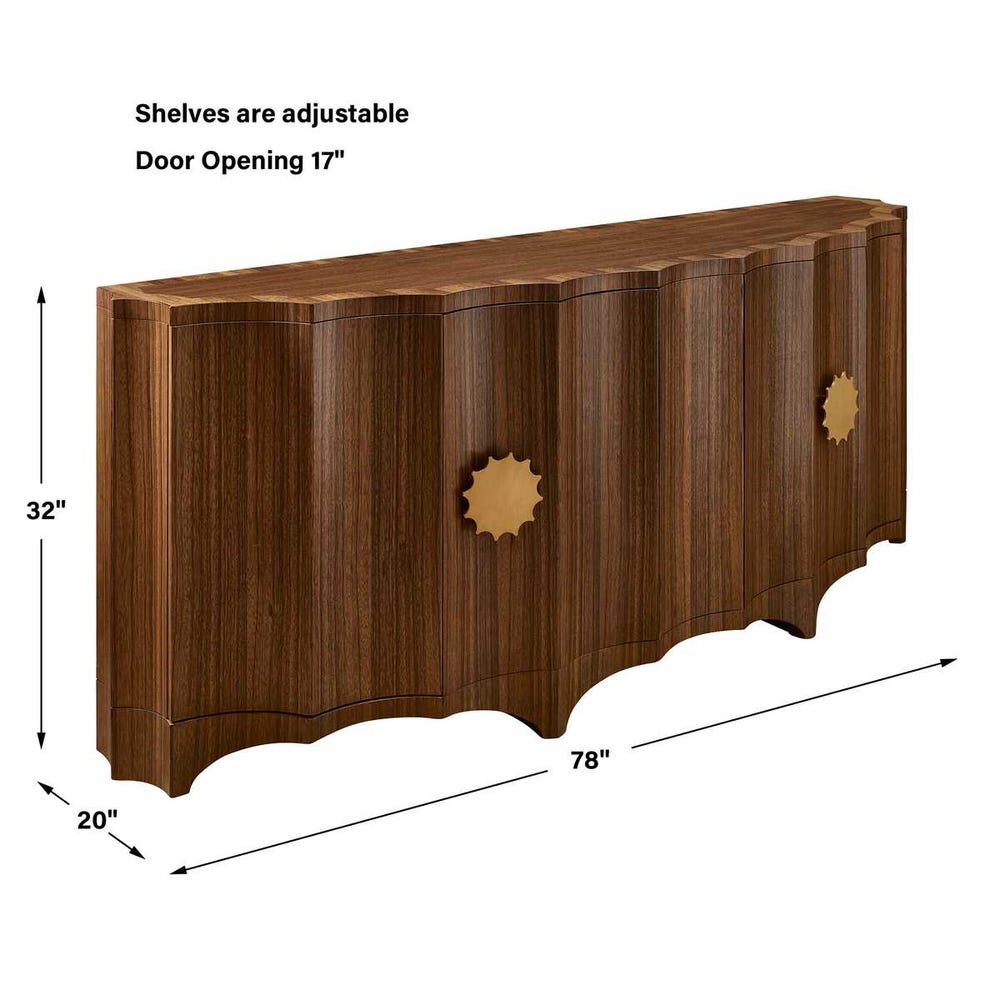 Grand Flute 4 Door Cabinet