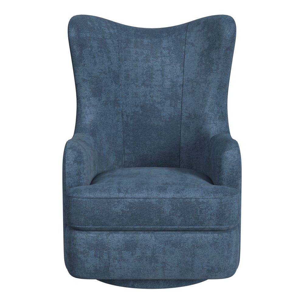 Hot Wing Swivel Chair - Lux Peacock