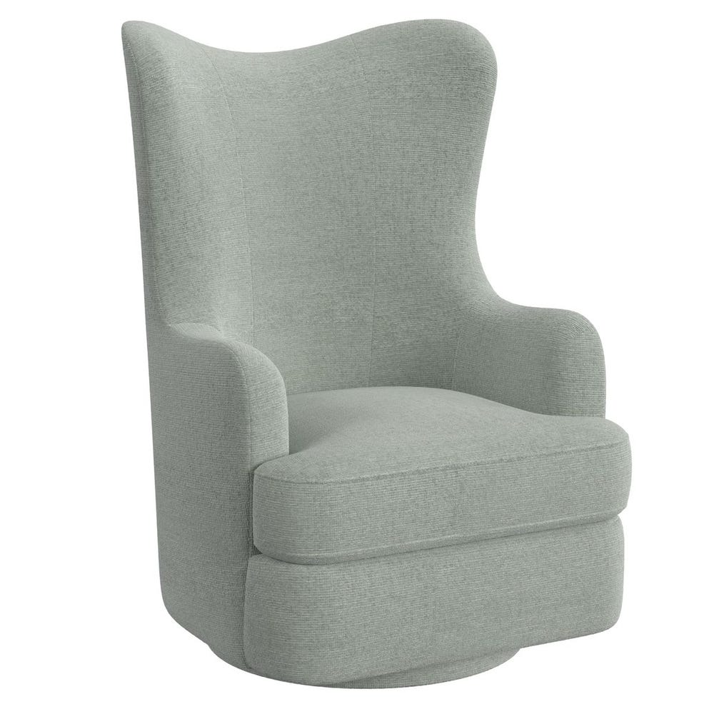 Hot Wing Swivel Chair - Criss Cross Sea Salt