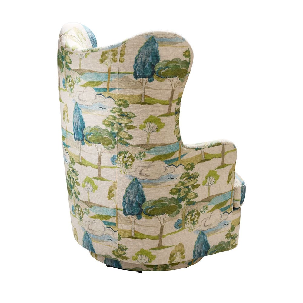 Hot Wing Swivel Chair - Enchanted Meadow