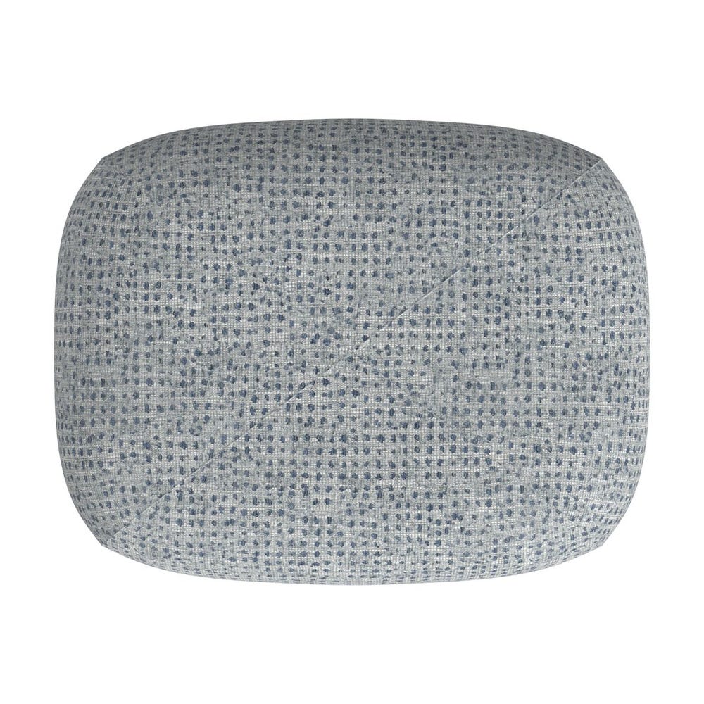 A Leg Up Ottoman - Dashing Blue
