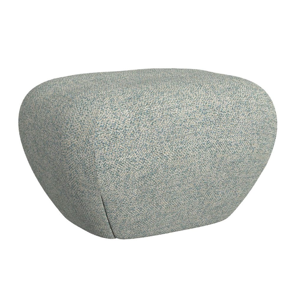 A Leg Up Ottoman - Tweedy Bird Sky