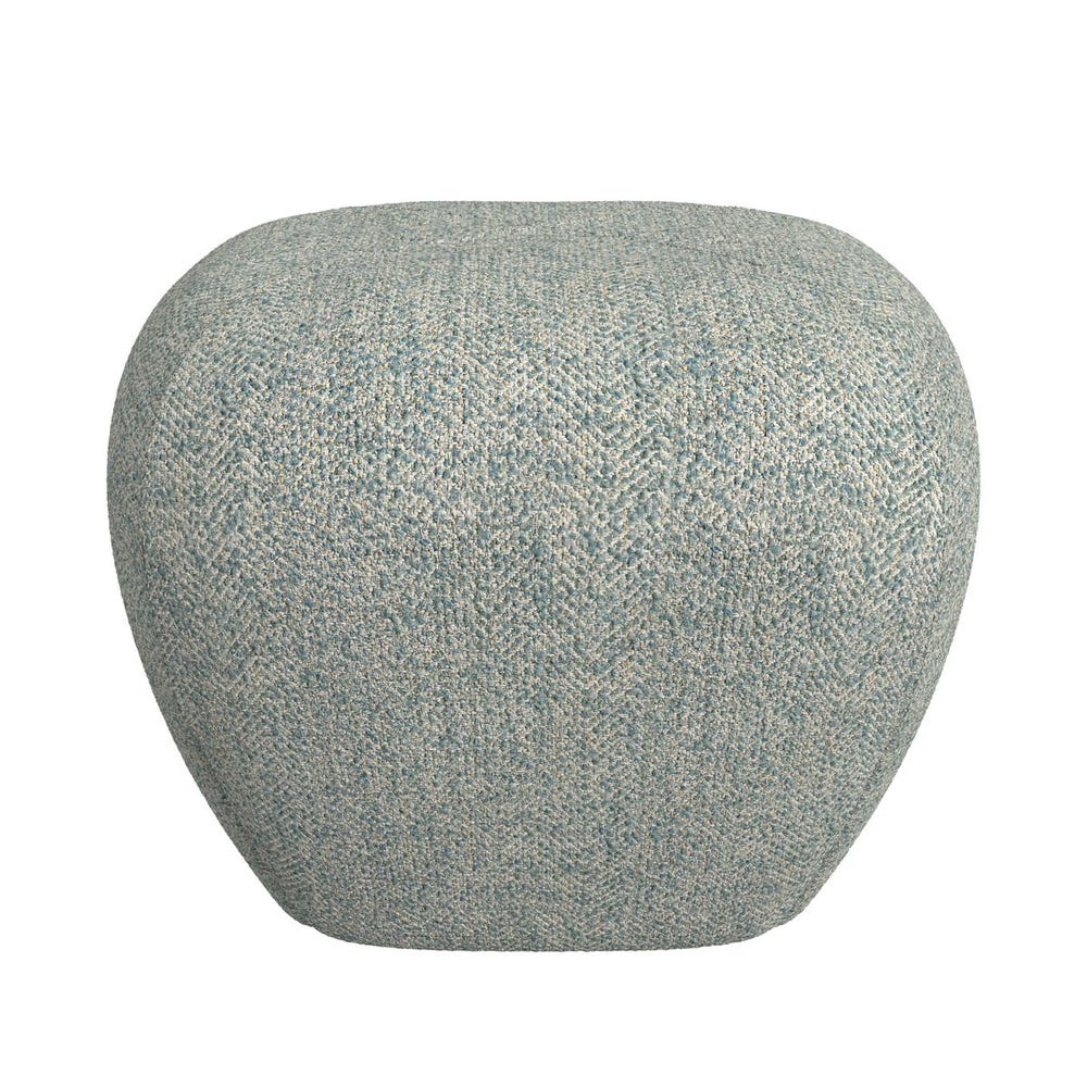 A Leg Up Ottoman - Tweedy Bird Sky