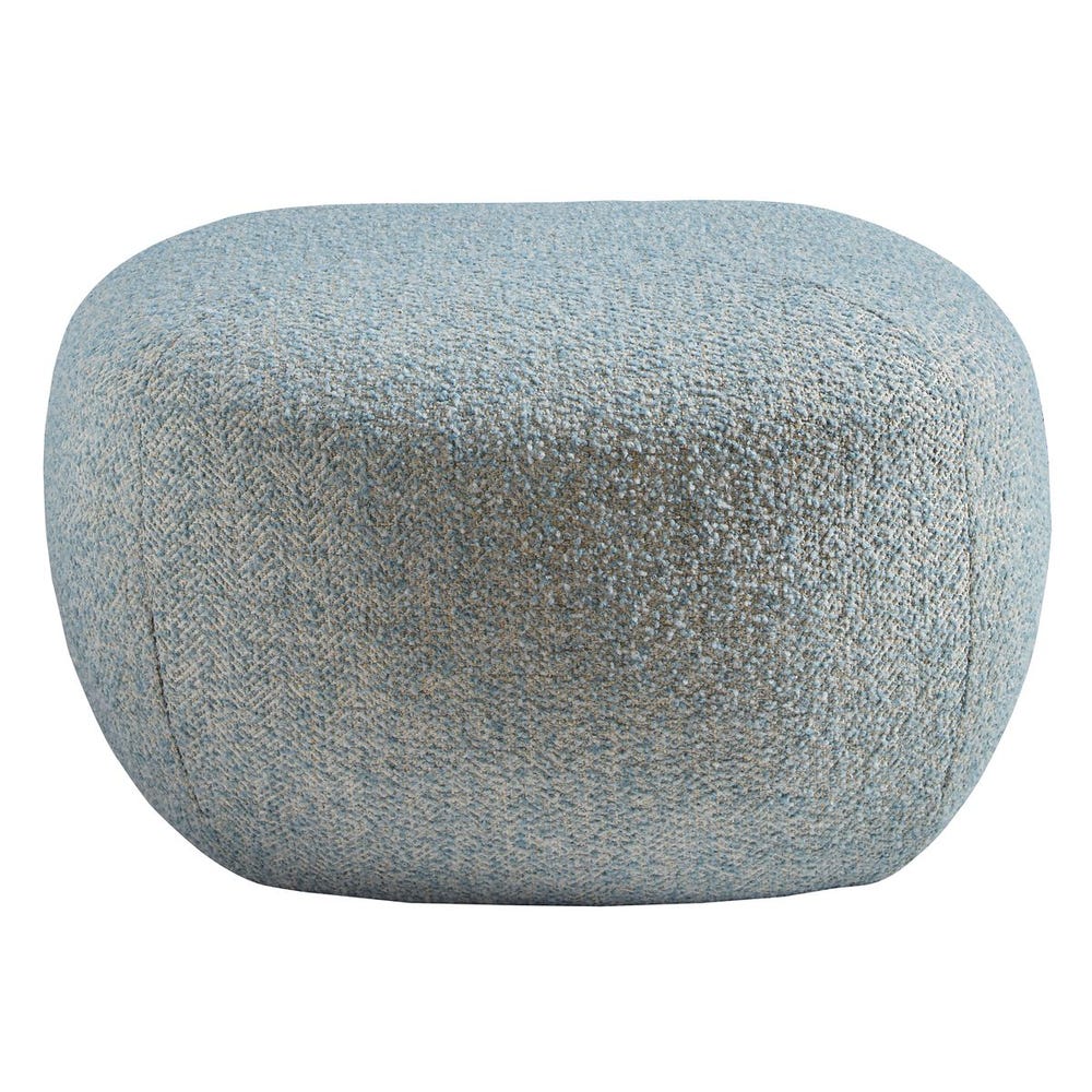 A Leg Up Ottoman - Tweedy Bird Sky