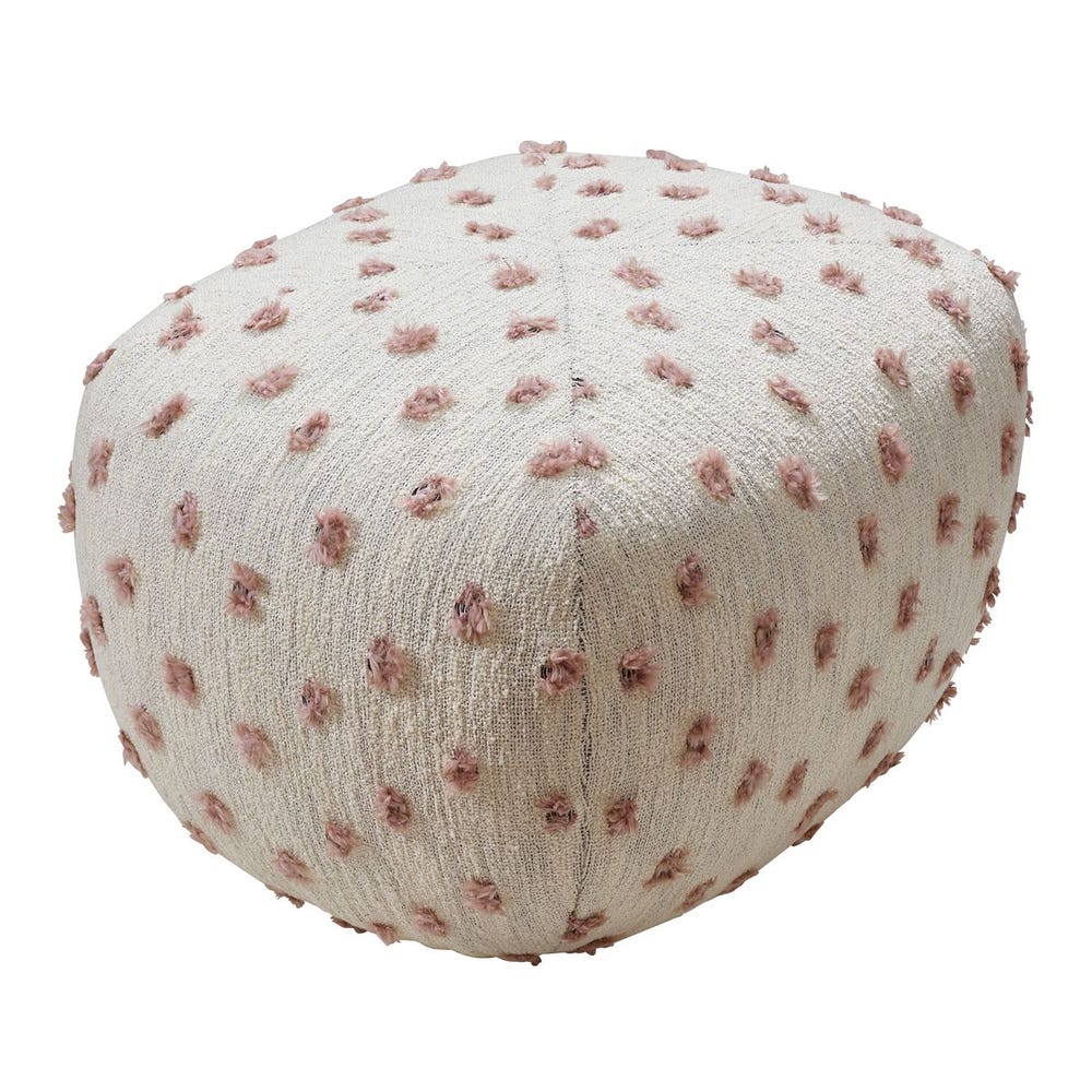 A Leg Up Ottoman - Fluff Petal