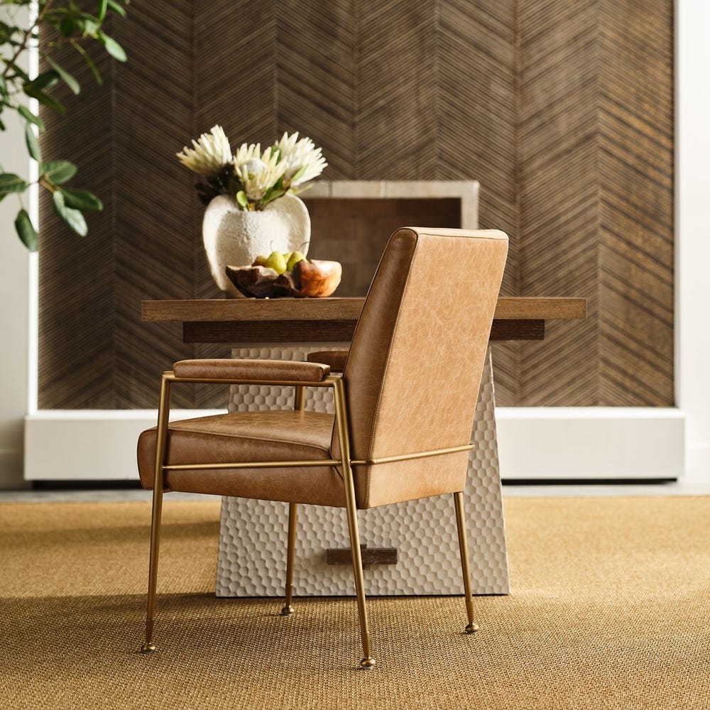 Maxim Dining Armchair - Parchment