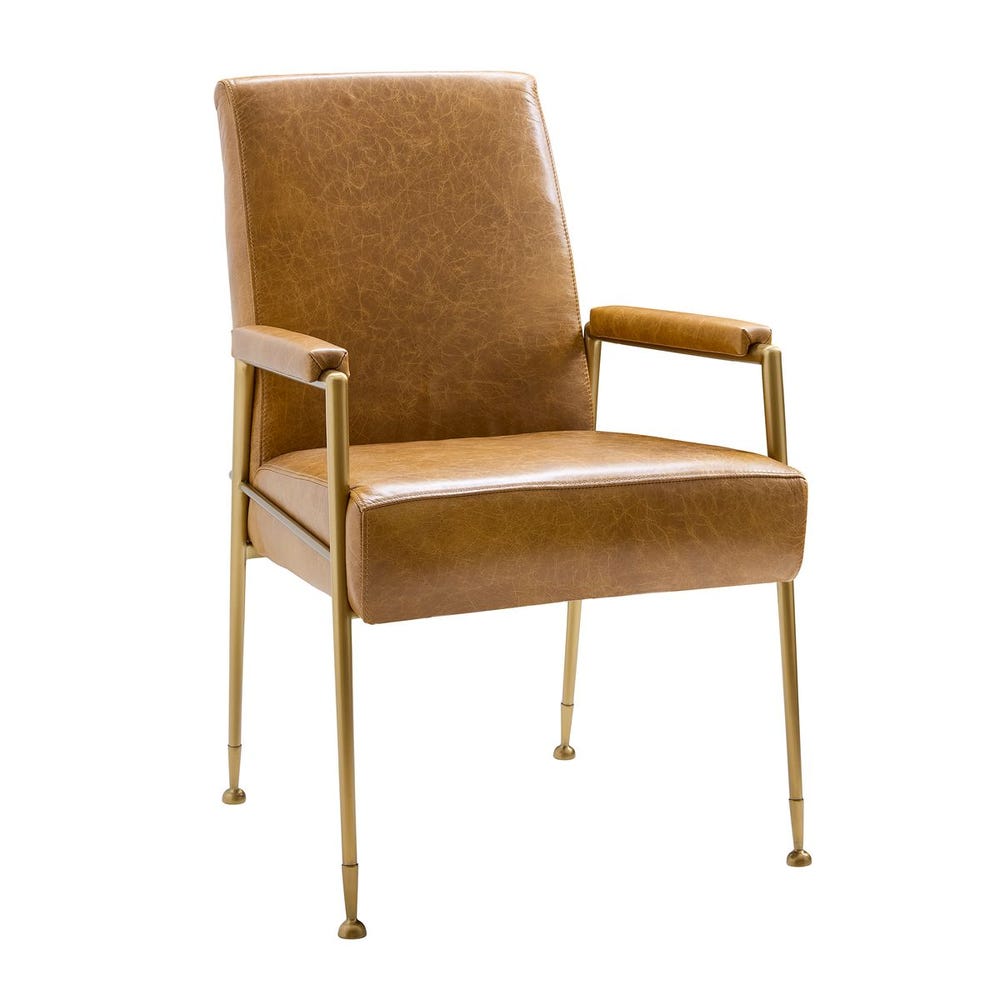 Maxim Dining Armchair - Parchment