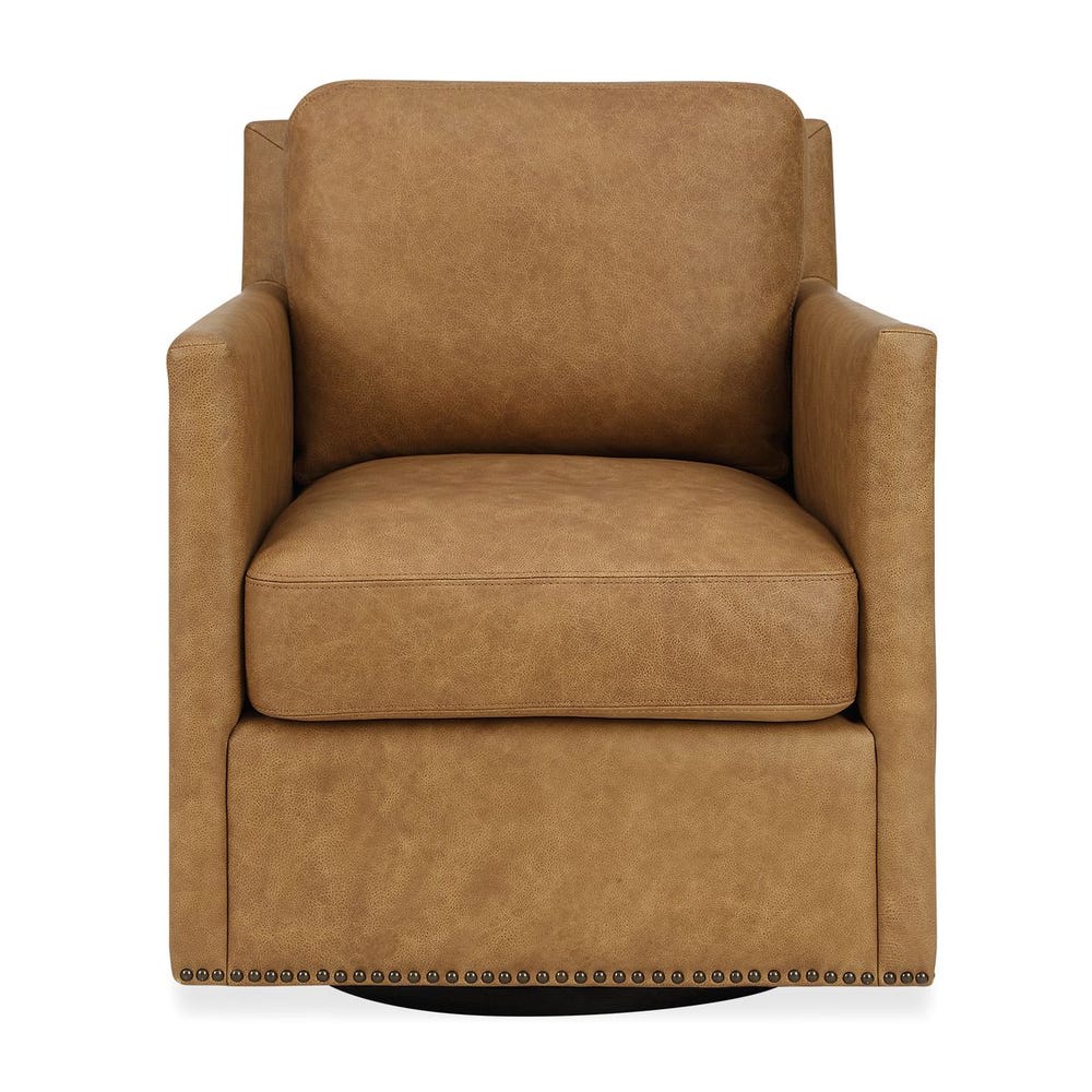 Roosevelt Swivel Chair - Toffee