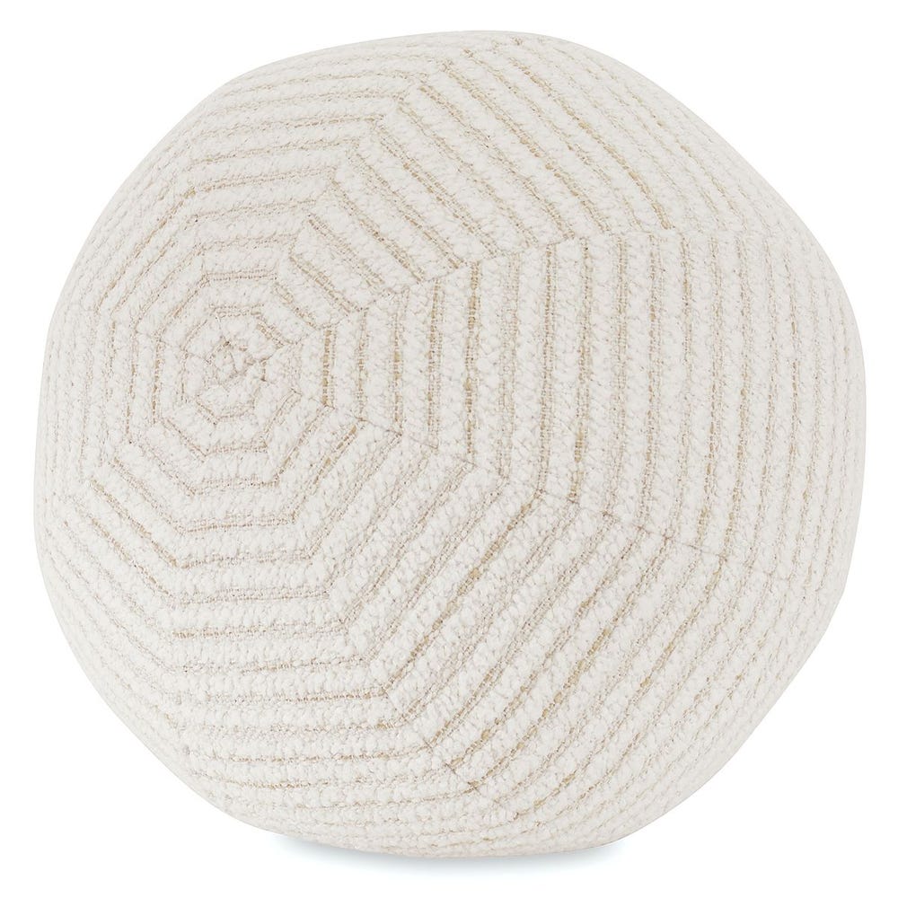 Ball Bearing Pillow - Snow Garden White