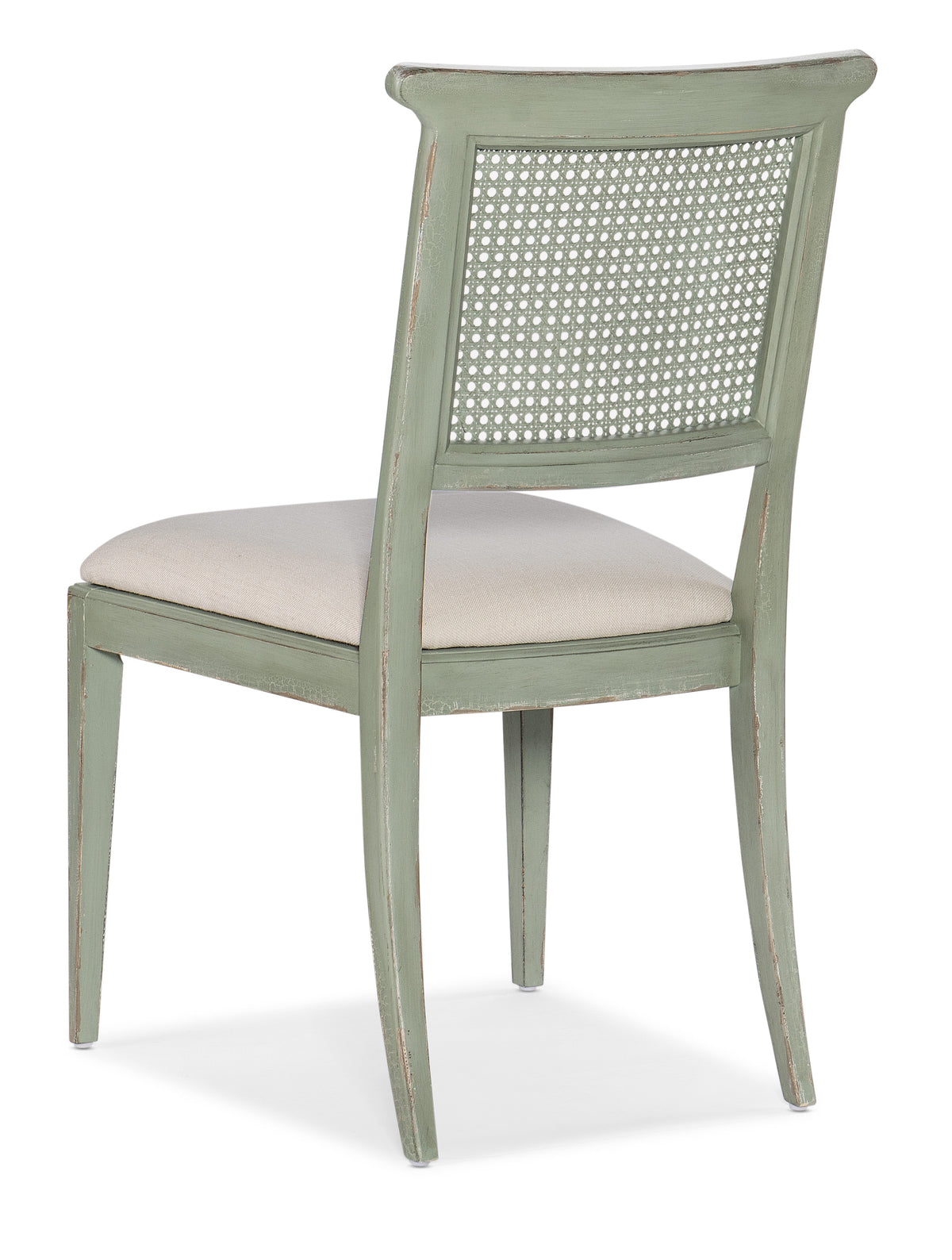 a chair with a cushion