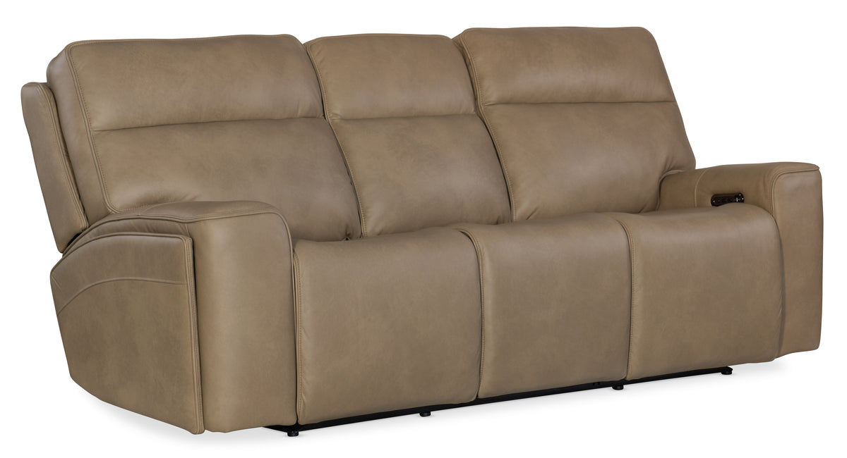 Riverton Power Sofa with Power Headrest and Lumbar - Hooker Furniture (HRF-3250)