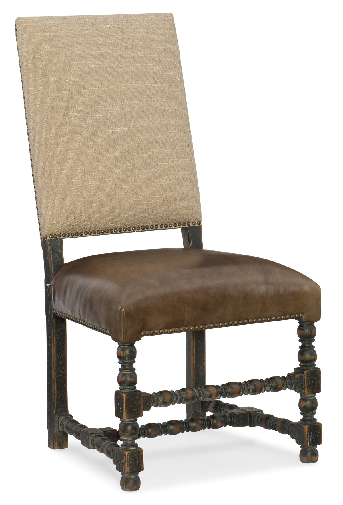a brown chair with a brown cushion