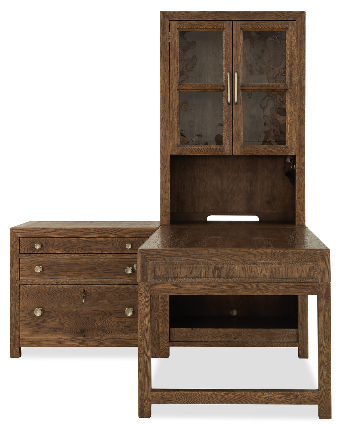 Driftwood Open Shelf Cabinet - Hooker Furniture (HRF-3193)
