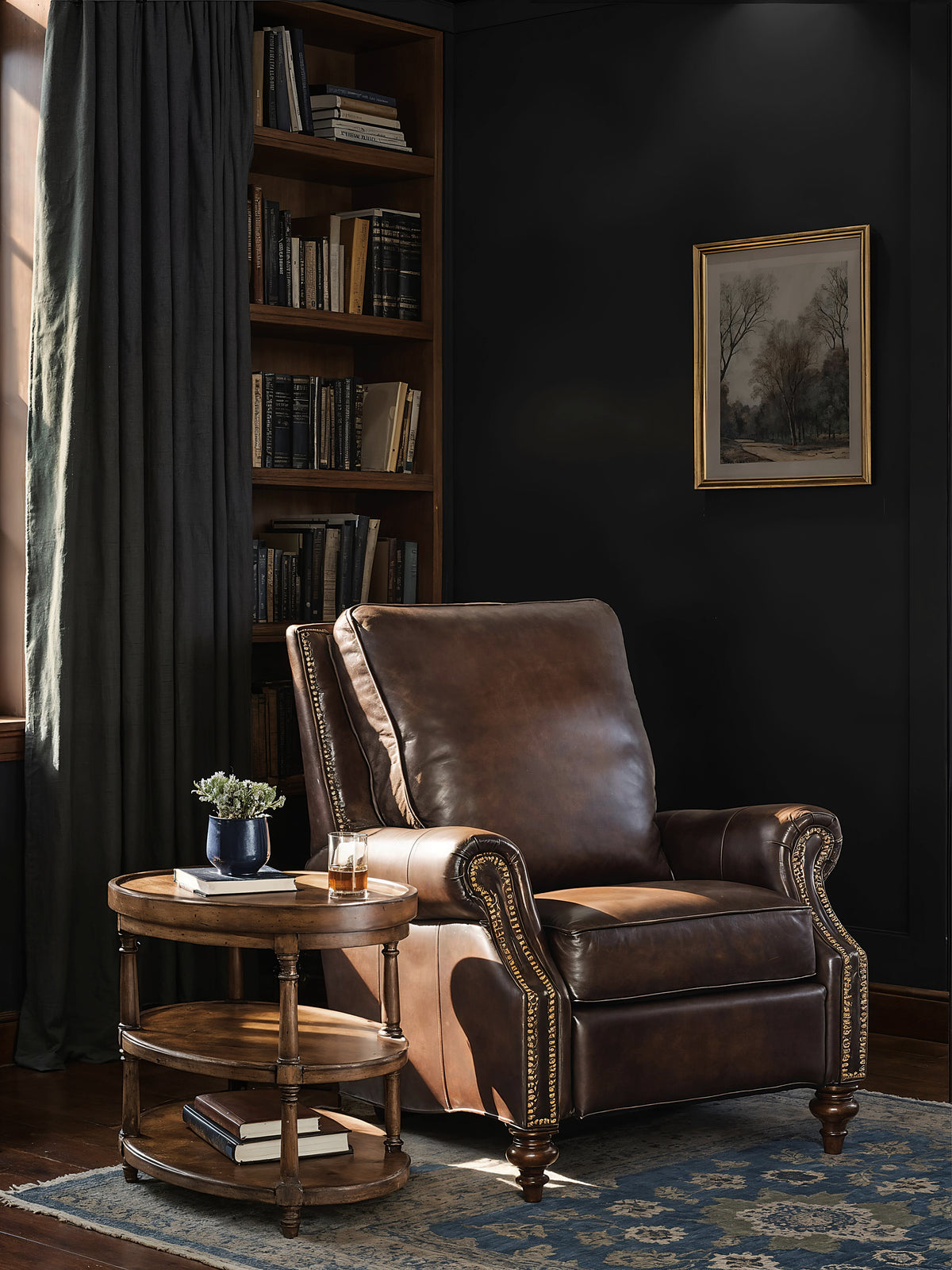 a chair in a room