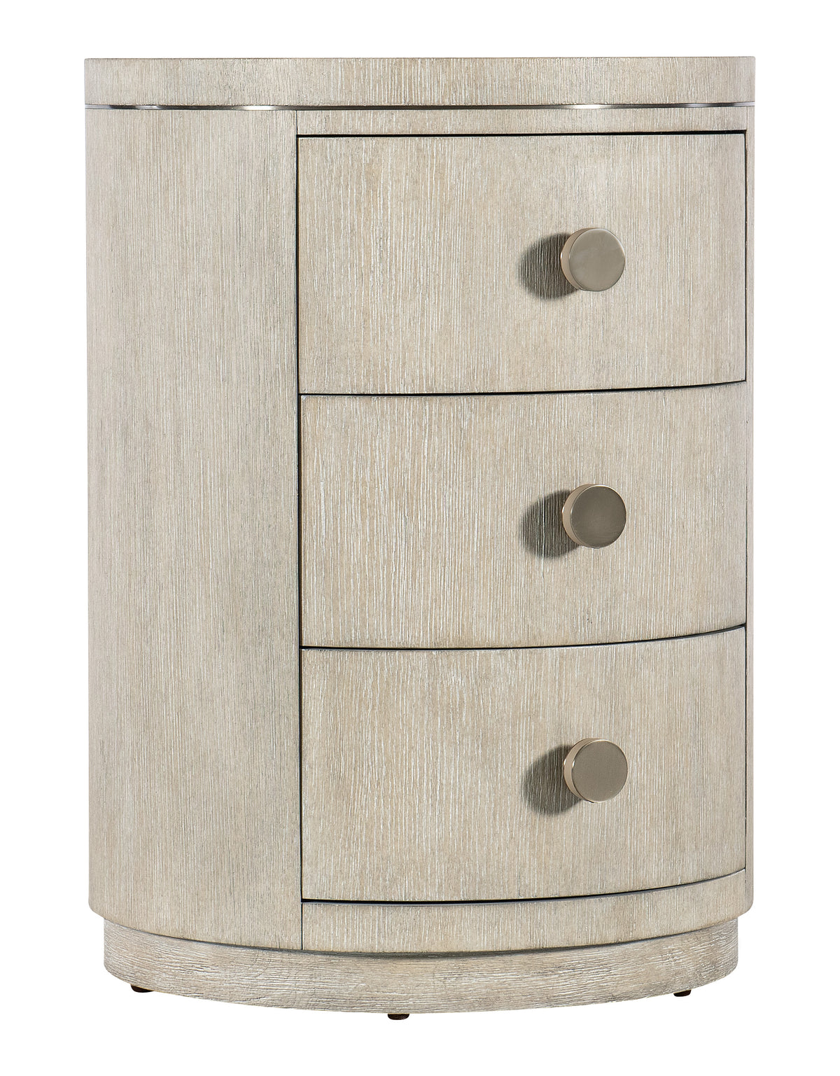 a white dresser with three drawers