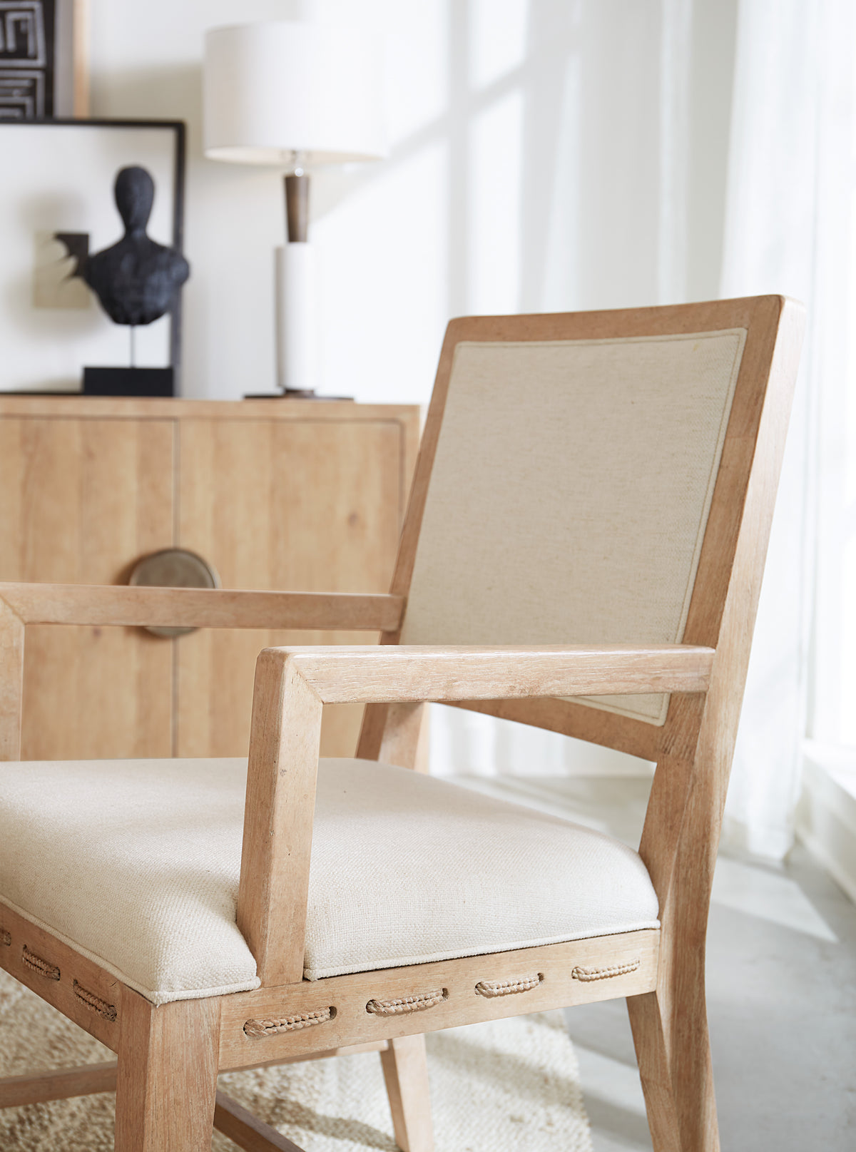 a chair in a room