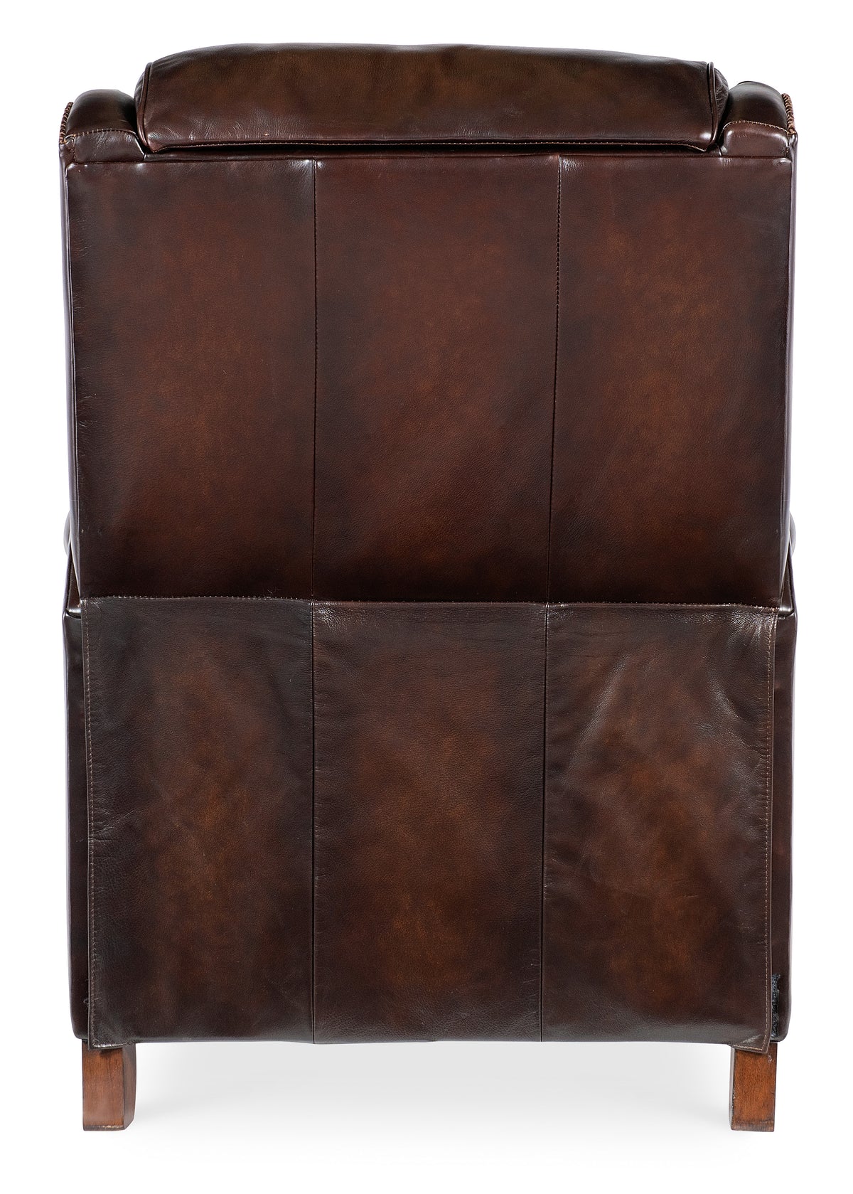 a brown leather case with six pockets