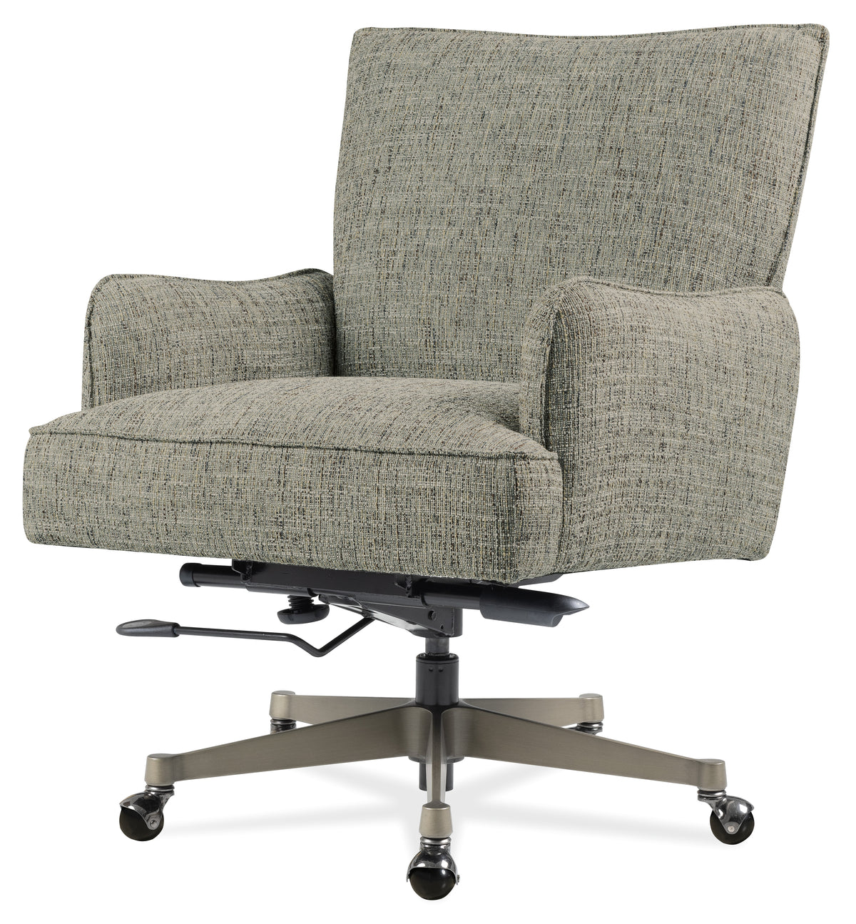 a chair with wheels on it