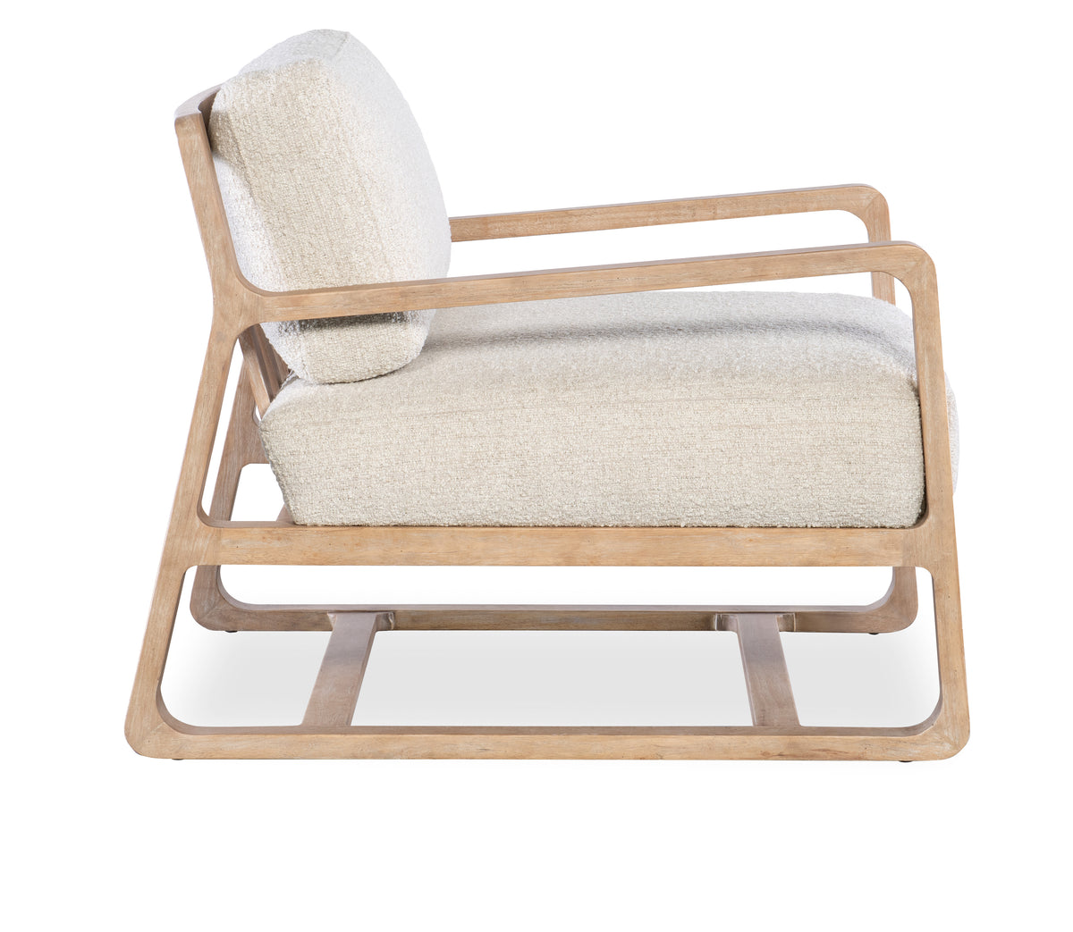 a chair with a cushion