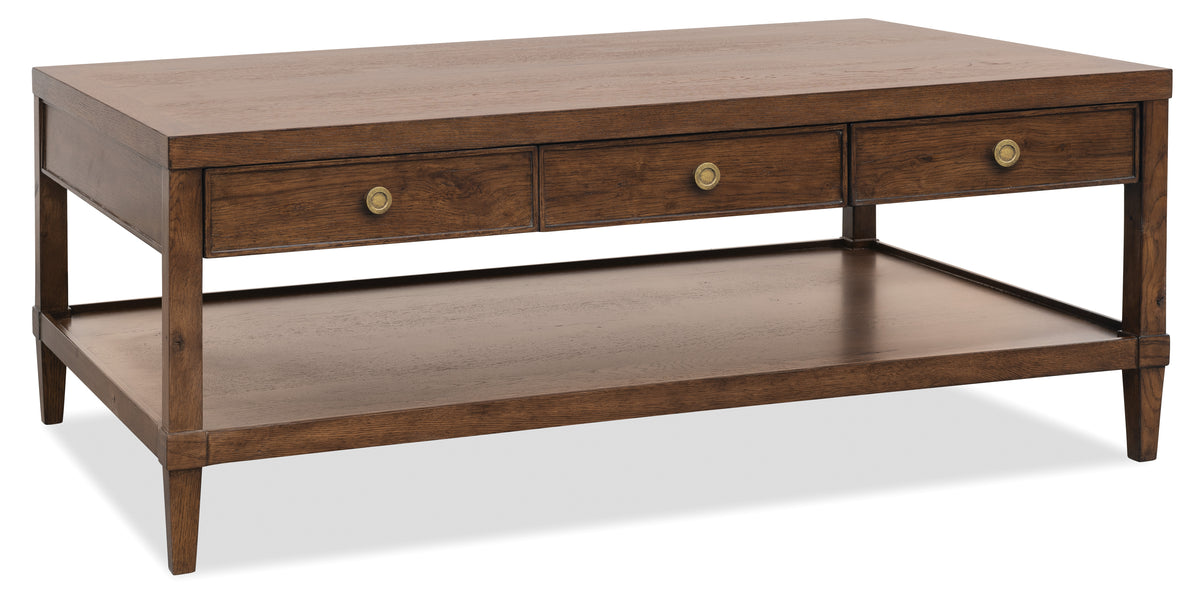 Cashiers Rectangle Cocktail Table - Hooker Furniture (HRF-3113)