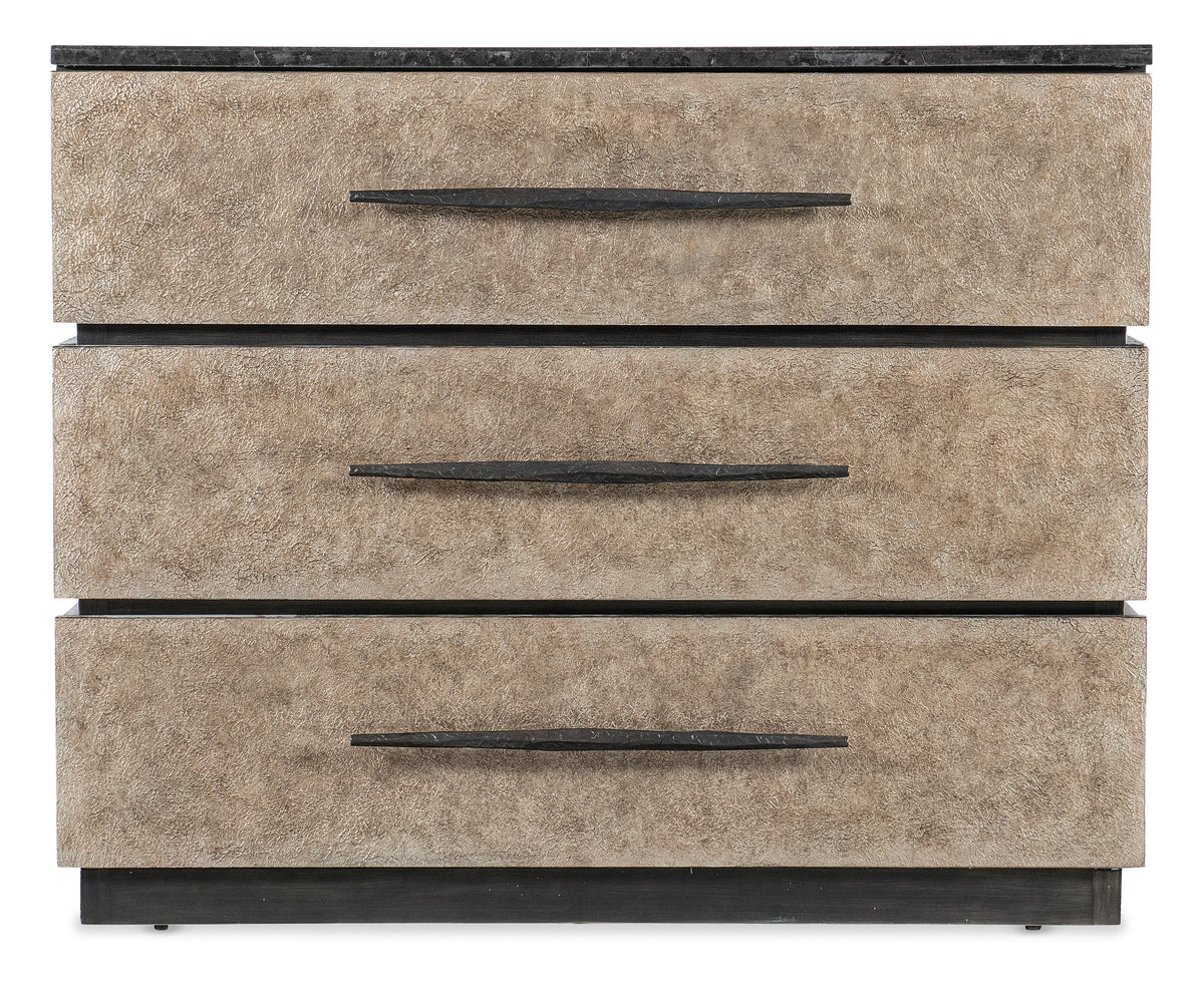 a close up of a dresser