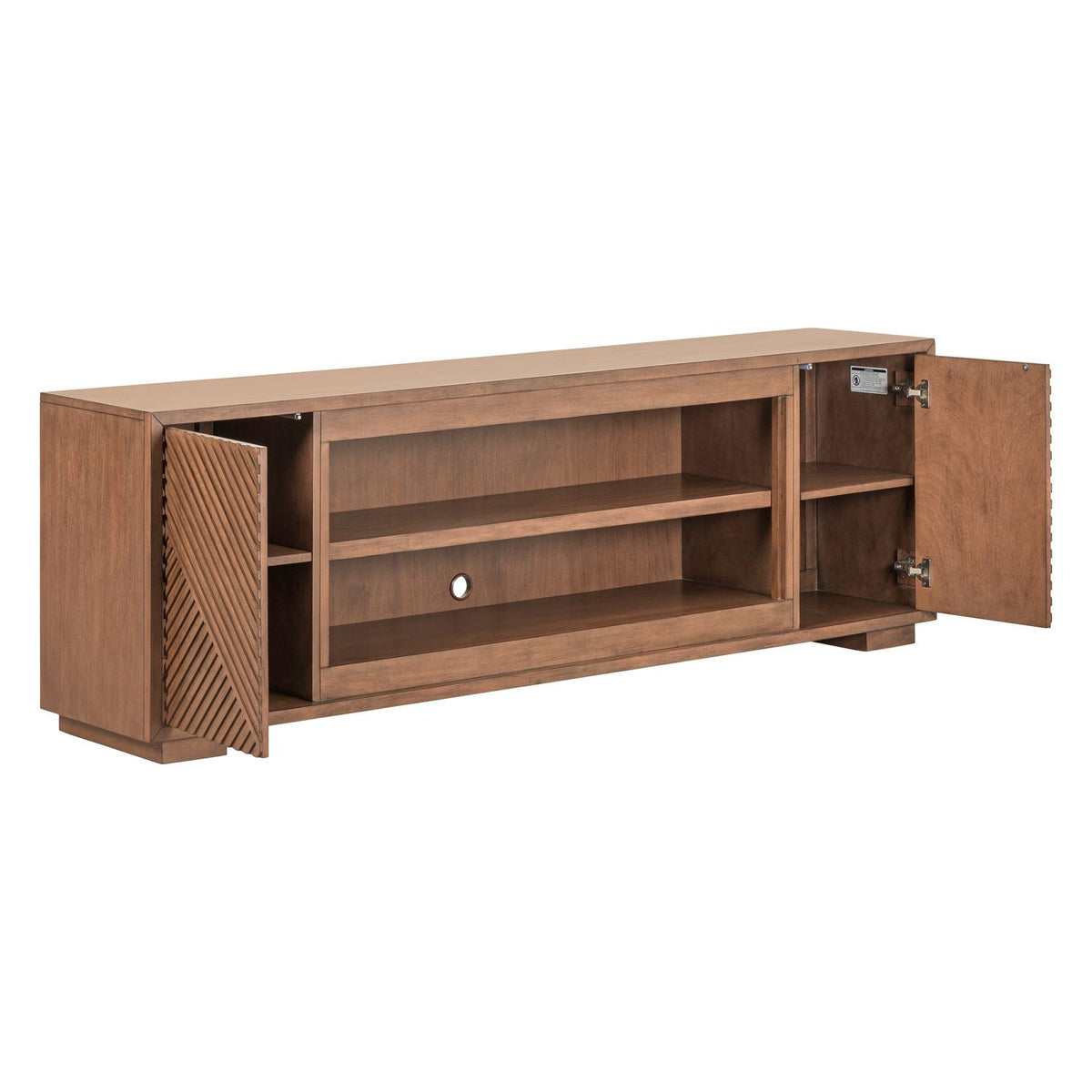 FIRE-214-TV84FTS - 84 Inch Fireplace TV Console - Liberty Furniture