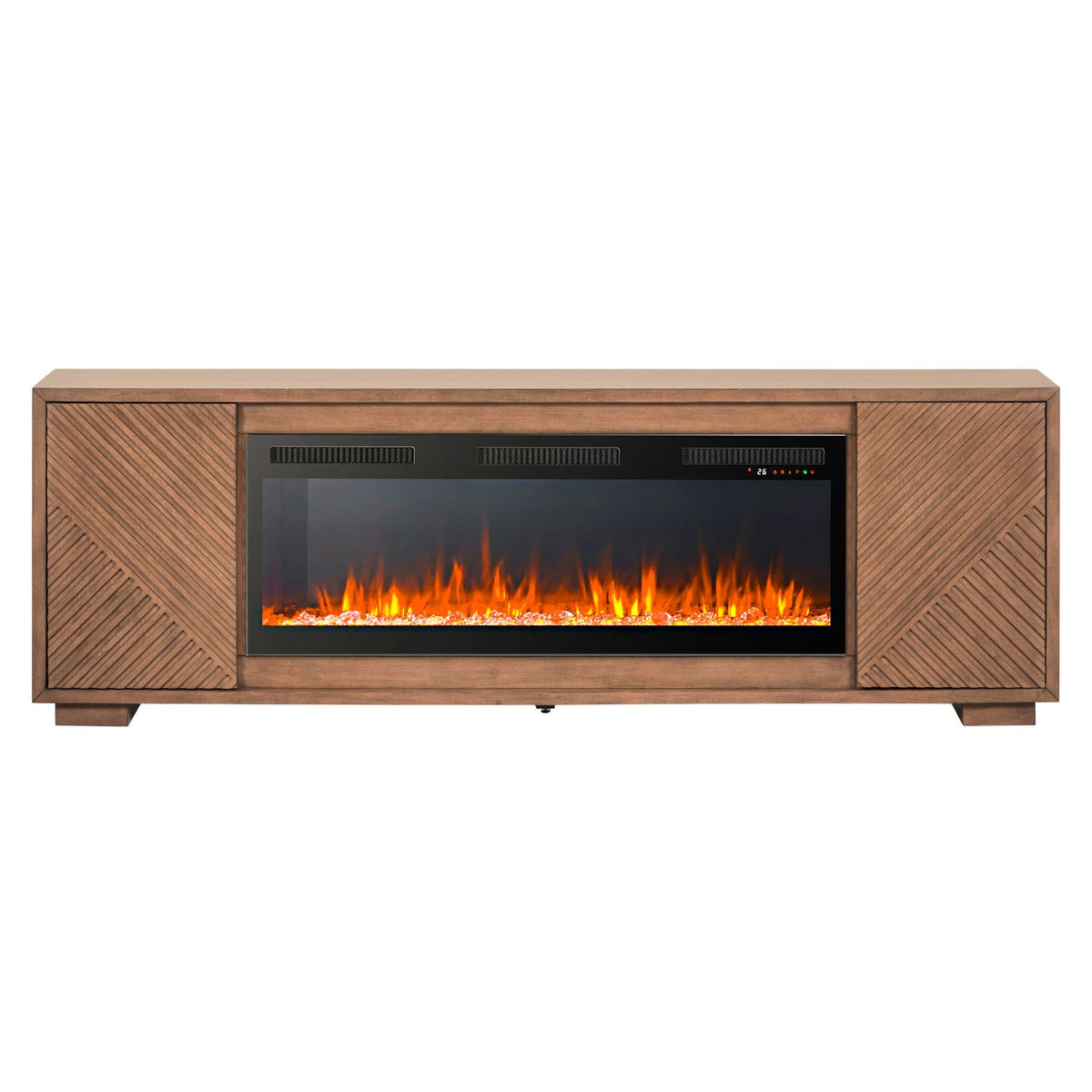 FIRE-BOX-214-84FTS - 214 84 Inch Console w/ Fire FTS - Liberty Furniture