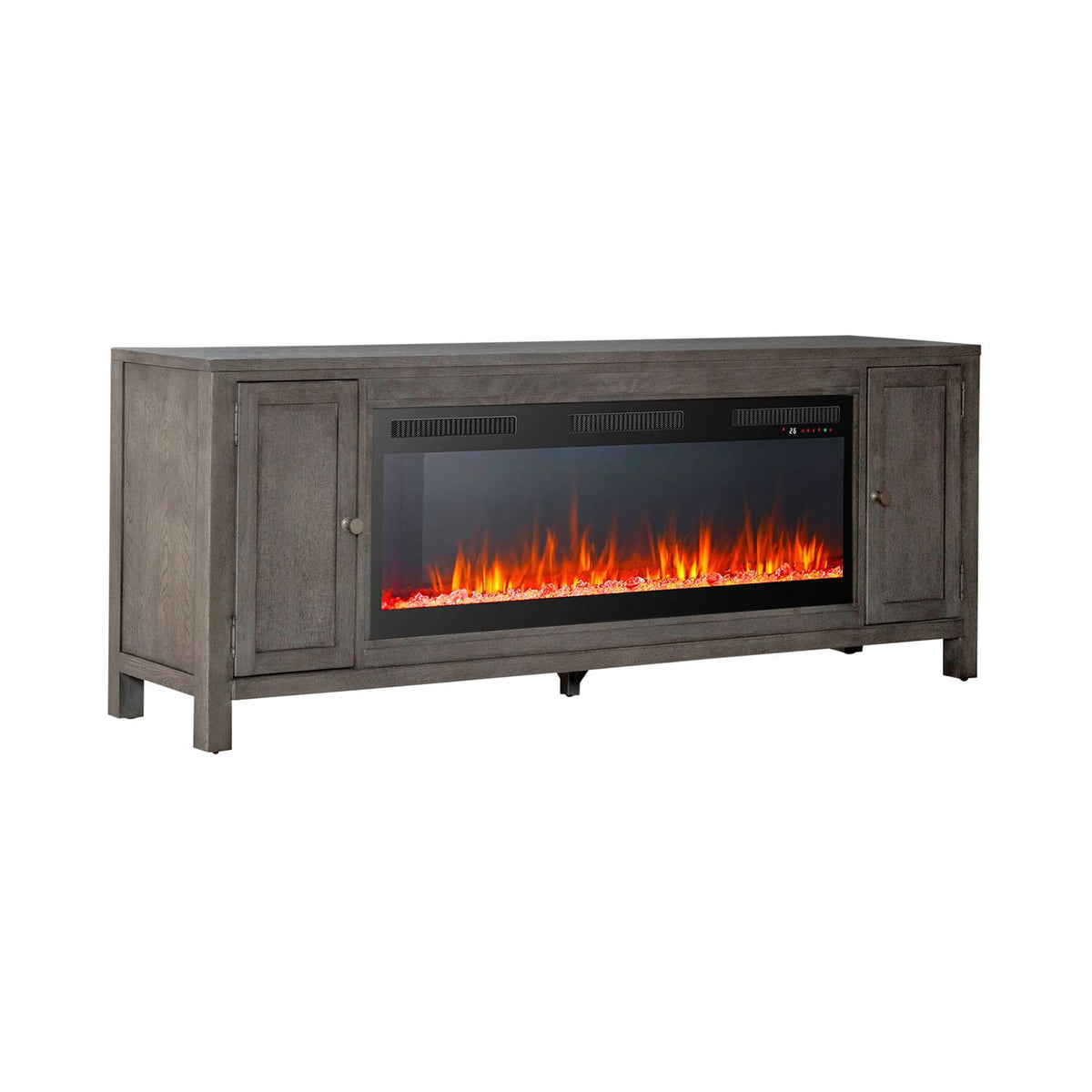 FIRE-BOX-406-78FTS - 406 78 Inch Console w/ Fire FTS - Liberty Furniture
