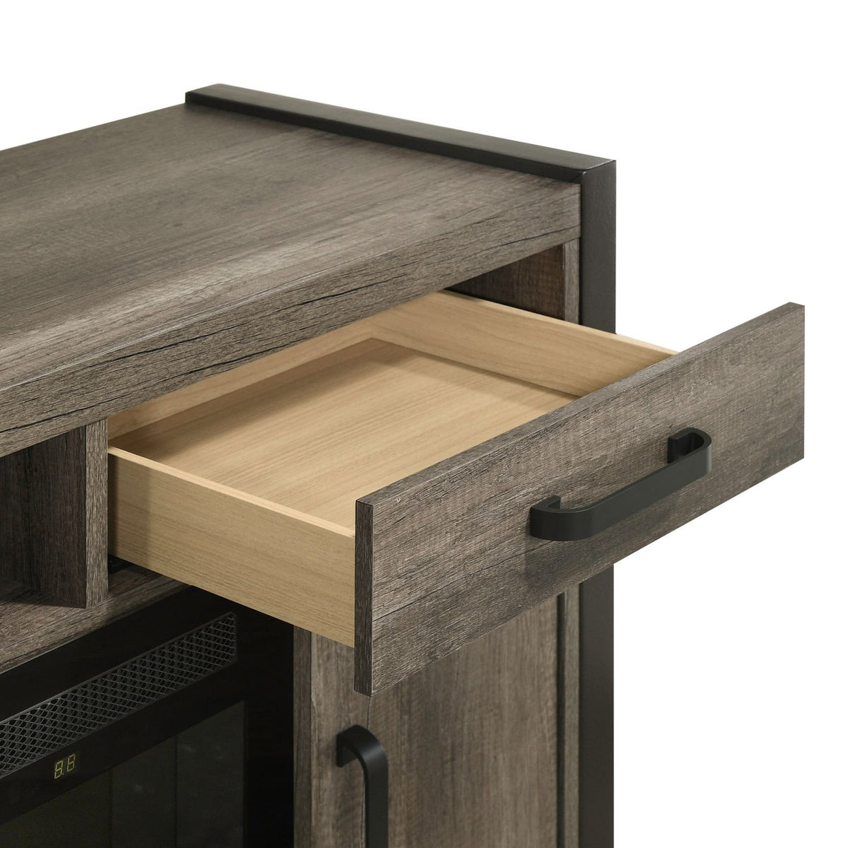 FIRE-BOX-686-78FTS - 686 78 Inch Console w/ Fire FTS - Liberty Furniture