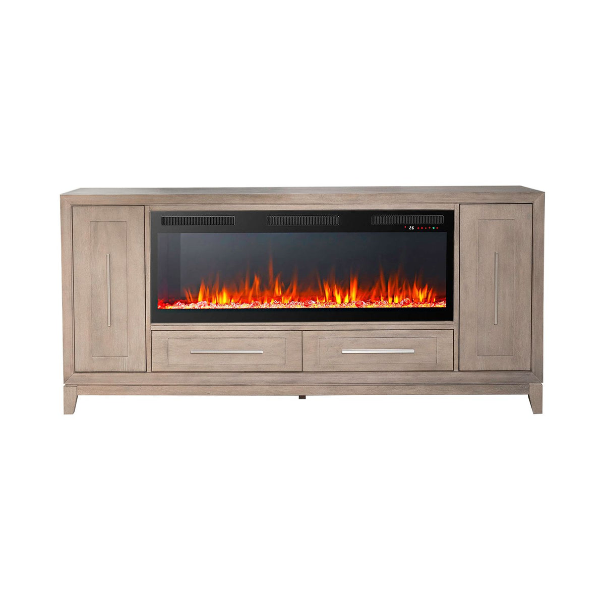 FIRE-BOX-789-80FTS - 789 80 Inch Console w/ Fire FTS - Liberty Furniture