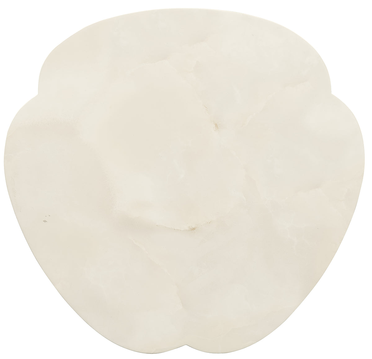 a white circle with a white background