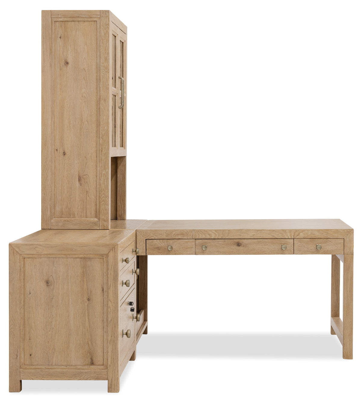 Driftwood Open Shelf Cabinet - Hooker Furniture (HRF-3192)
