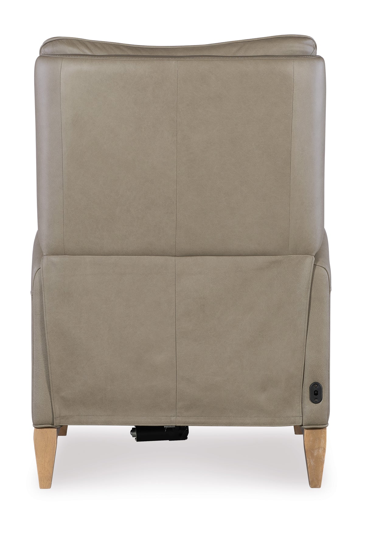 the back of a recliner
