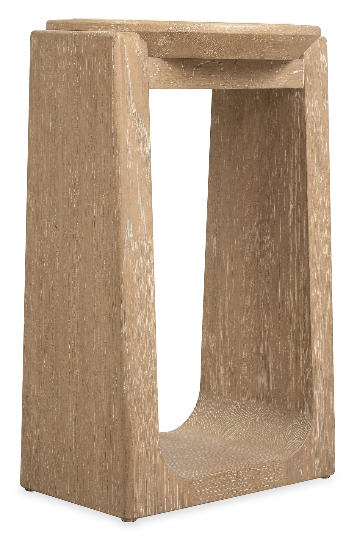 a wooden object with a white background