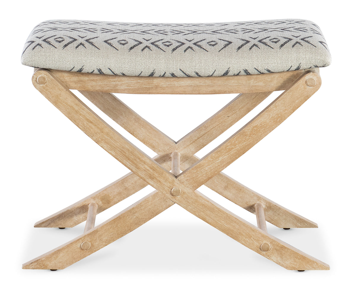 a stool with a cushion