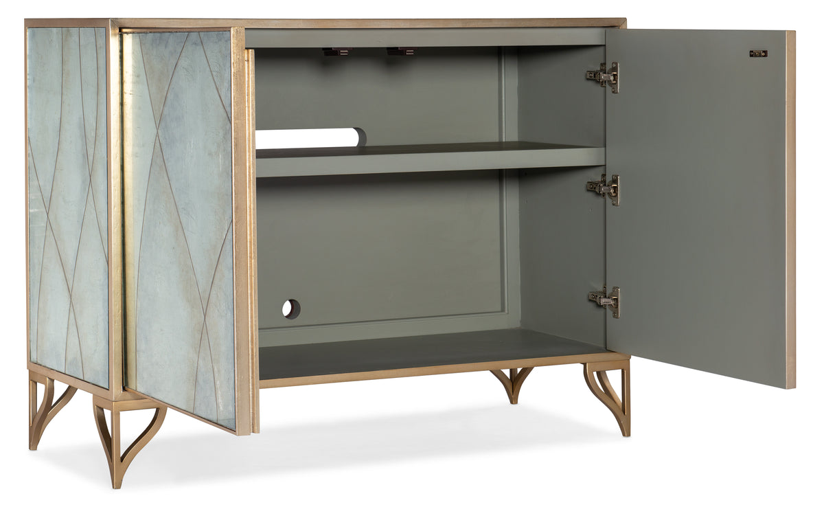 a close up of a cabinet